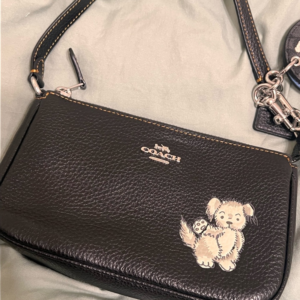 Coach Nolita 19 Happy Dog Design w/ mirror tag